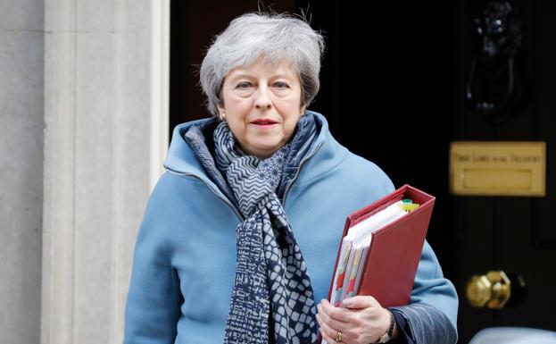 El 'uniforme de combate' de May