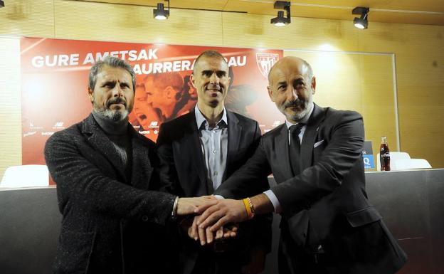 «A partir de ahora me sentaré con Alkorta para hablar de la plantilla, de la pretemporada...»