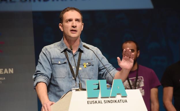 Mikel Lakuntza se estrena en ELA con la defensa de la huelga «sin complejos»