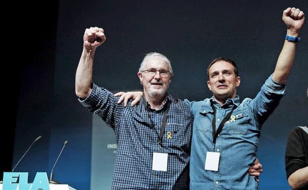 Mitxel Lakuntza se estrena en ELA con la defensa de la huelga «sin complejos»