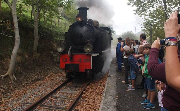 ¡Que viene el tren!