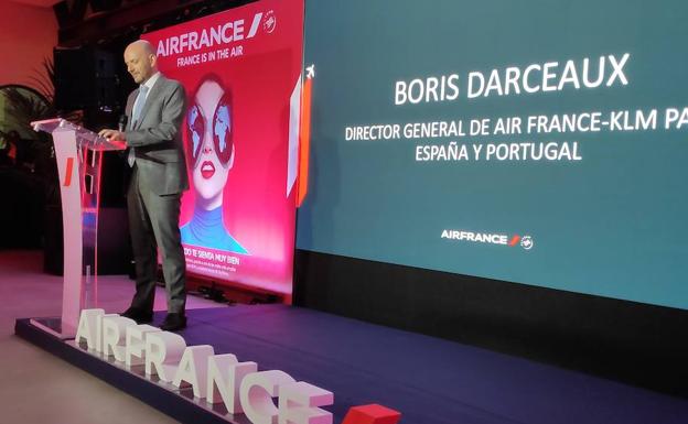 «El atractivo de Bilbao en Europa crece día a día», destaca el director de Air France