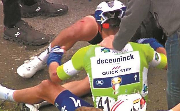 Alaphilippe no toma la salida y Kwiatkowski abandona durante la etapa