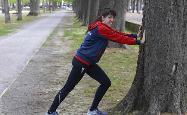 «Correr es una pasión, pero mi prioridad es acabar Medicina»