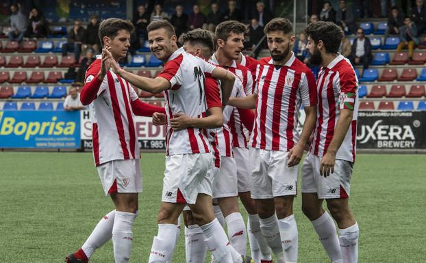 El Bilbao Athletic rompe su gafe lejos de Lezama
