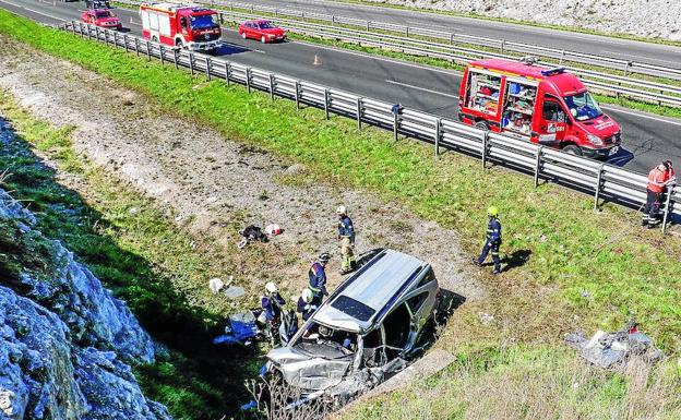 Álava registra en cuatro meses tantos muertos en las carreteras como en todo 2017