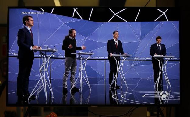 Así fue el debate electoral de Atresmedia