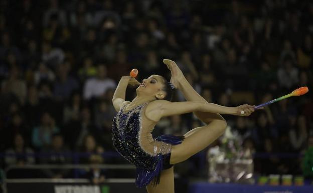 La gimnasia rítmica de élite regresa a Vitoria