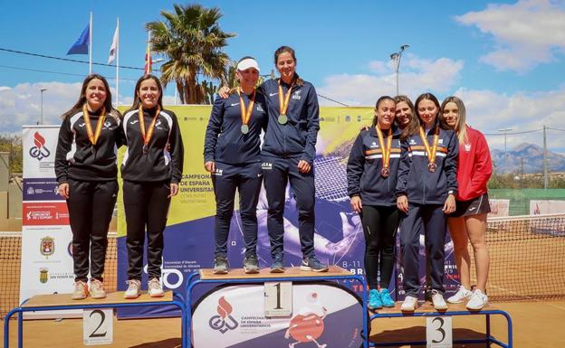 Las alavesas June y Zuriñe Viñegra se cuelgan la plata en el Campeonato Universitario de España