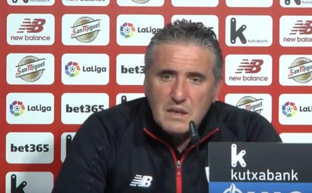 Agirre: «El mayor peligro del Málaga está en las jugadas a balón parado»