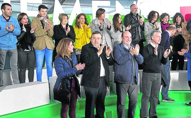 Ortuzar afirma que votar al PP «pone en riesgo» la foralidad por sus pactos con Cs