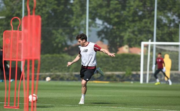 Ibai: «Firmo ganar los tres partidos que quedan como en Leganés, 1-0 sea como sea»