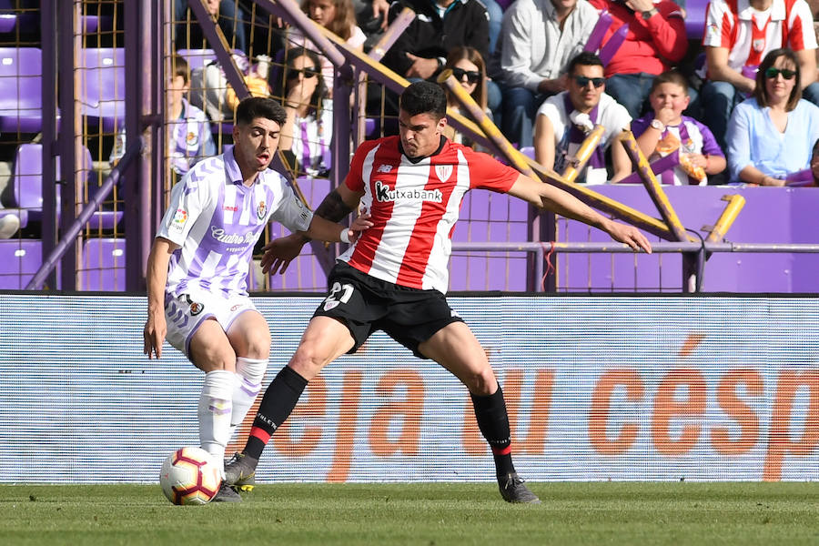 El Valladolid-Athletic, en imágenes