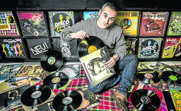 El vinilo vuelve a girar a buen ritmo en Vitoria