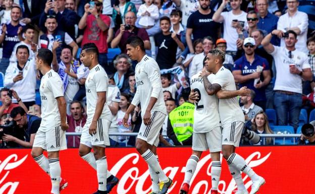 Mariano se viste de Benzema en un Madrid solvente