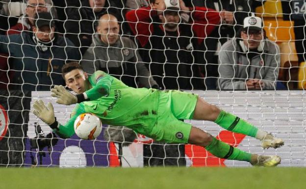 La gran actuación de Kepa mete al Chelsea en la final de la Europa League