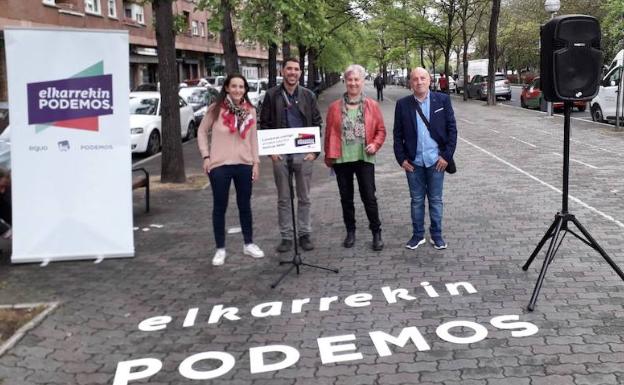 Elkarrekin Podemos propone recuperar las supermanzanas en Vitoria