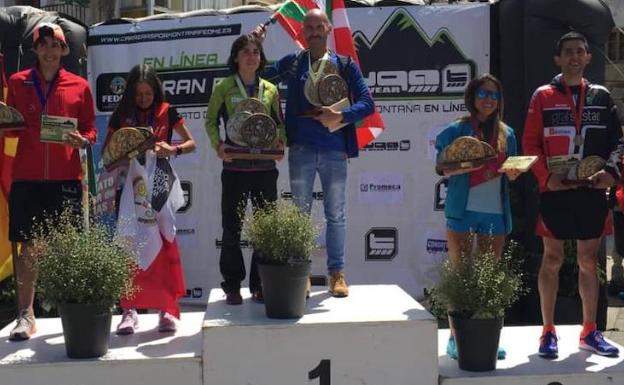 La Euskal Selekzioa hace pleno en los Campeonatos de España de Trail, en Otañes