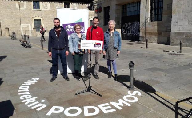 Elkarrekin Podemos apuesta por mejorar el protocolo antidesahucios en Vitoria