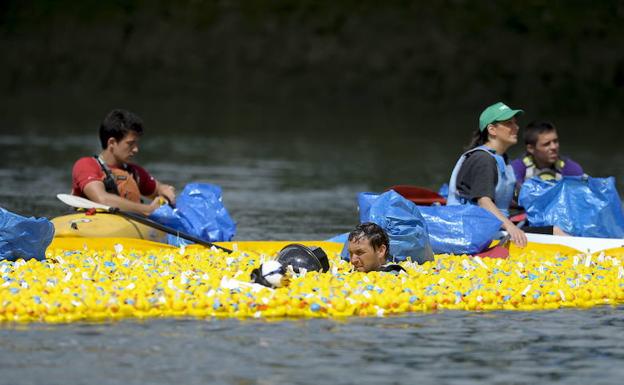 30.000 patitos de goma surcarán la ría por las enfermedades neurodegenerativas