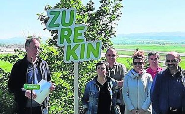 EH Bildu plantea unir Júndiz con Foronda por tren