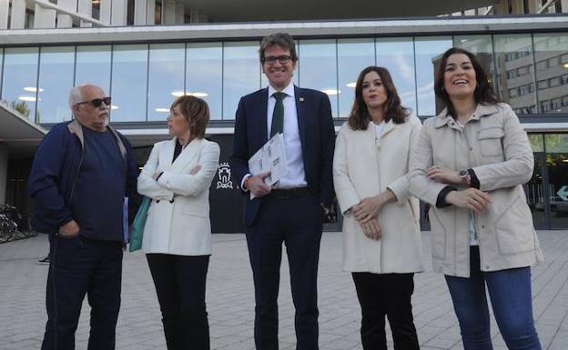 Las fotos del debate entre los candidatos a la Alcaldía de Vitoria