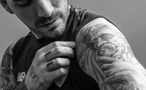 Así son los impresionantes tatuajes de Iago Herrerín: Aquiles, el Coliseo...