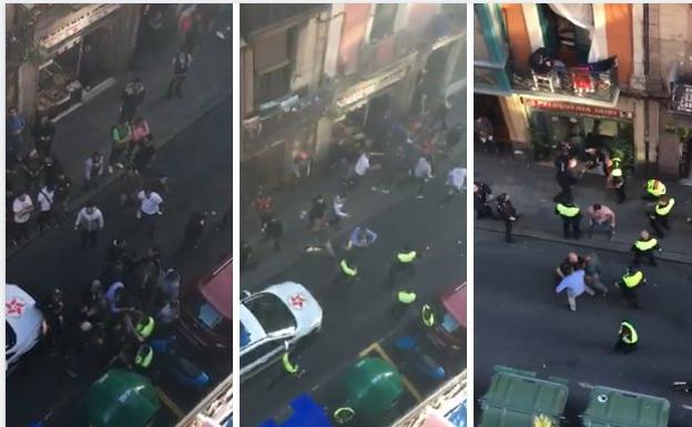 La Policía carga en San Francisco al sentirse acorralada cuando trataba de identificar a varias personas