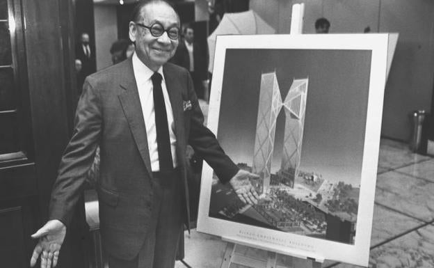 Fallece Ming Pei, padre de la pirámide del Louvre y aspirante frustrado a arquitecto estrella de Bilbao