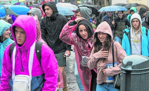 El mal tiempo deja pérdidas para el Ibilaldia