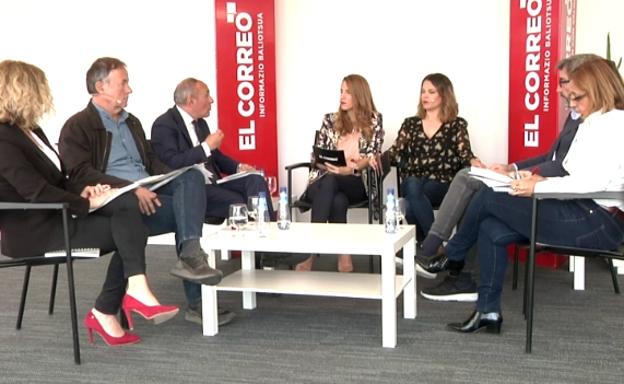 Las fotos del debate entre los candidatos a la Diputación Foral de Álava