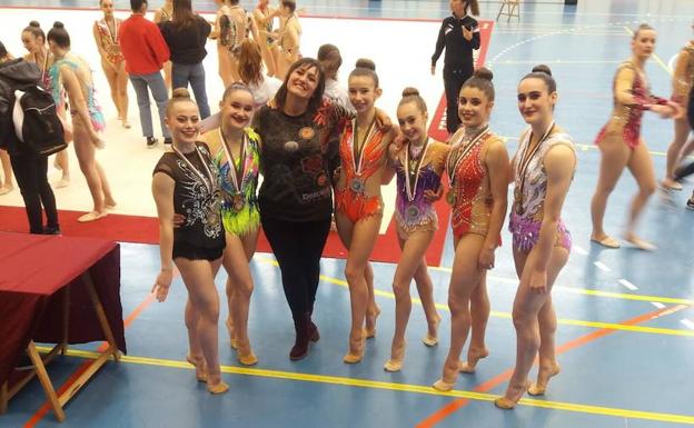 Oro, plata y bronce para Sakoneta en el Campeonato de Euskadi por equipos