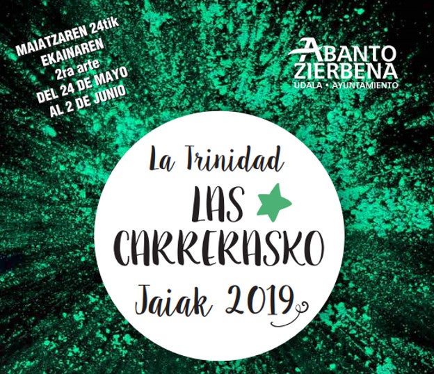 Programa de fiestas de las Carreras 2019: La Trinidad
