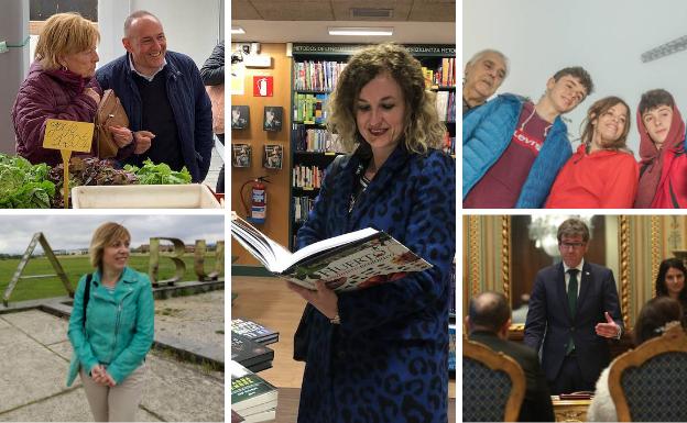 De comida con los amigos, compras y paseos en la jornada de reflexión