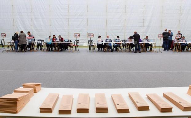 «De vergüenza, con todas las papeletas a la vista no existe el voto secreto»