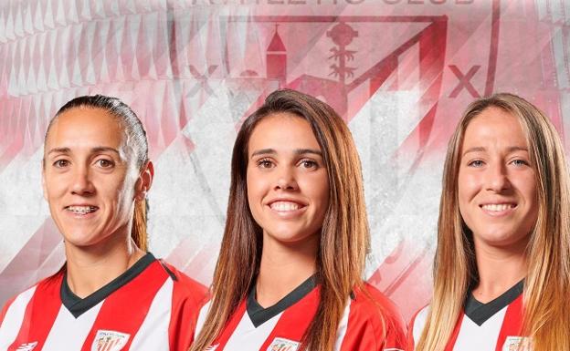 Gimbert, Jone Ibáñez y Ainhoa Álvarez seguirán siendo rojiblancas