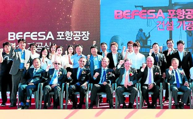 Befesa, líder en el reciclaje de polvos de acería, asienta su presencia en Corea del Sur