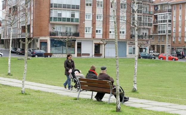 Vecinos de Berango temen por el futuro del «pulmón verde» del barrio Lantzarte