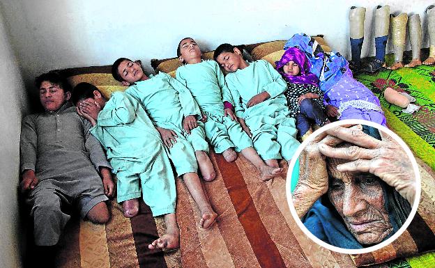 La familia diezmada de Afganistán