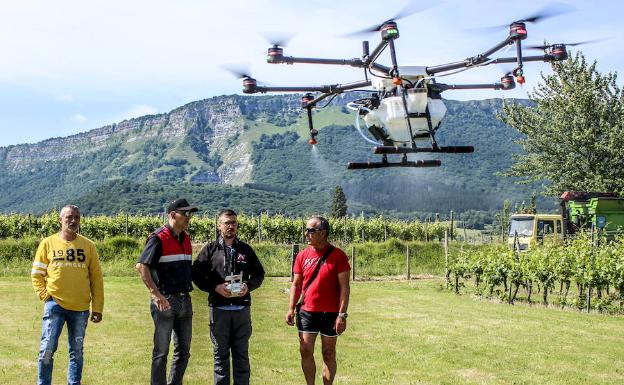 Drones agrícolas de precisión