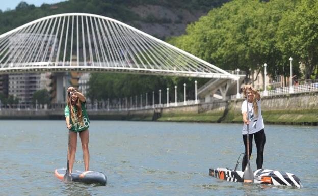 Susak Molinero y Alazne Aurrekoetxea, presente y futuro del Stand Up Paddle