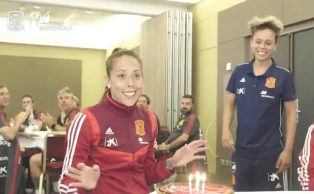 Lola Gallardo celebra su cumpleaños en pleno Mundial