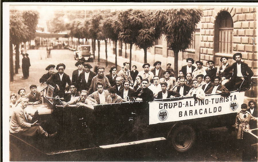 El Grupo Alpino Turista Barakaldo cumple 90 años en su momento cumbre