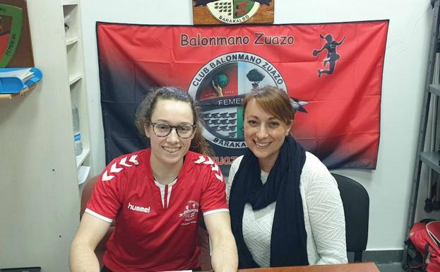 La canterana Oihane Manrique renueva por el Zuazo