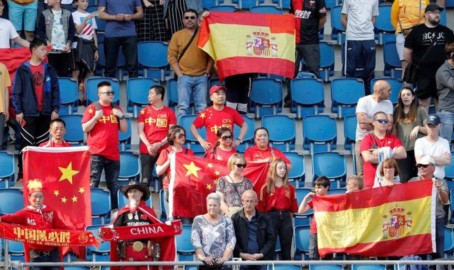 Las mejores imágenes del China-España