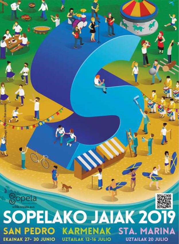 Programa de fiestas de Sopela 2019: San Pedro Jaiak