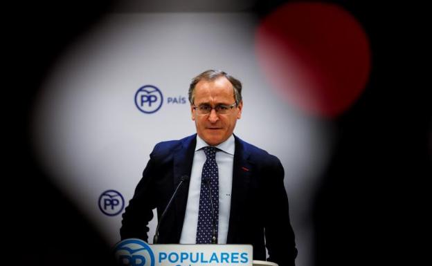 El PP da al PNV dos meses de plazo para que rompa con Bildu en la reforma del Estatuto