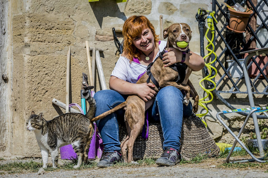 Animales que en Álava viven la vida 'color frambuesa'