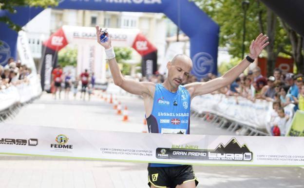 Kortazar y Ariznabarreta, ganadores en la Zumaia Flysch Trail