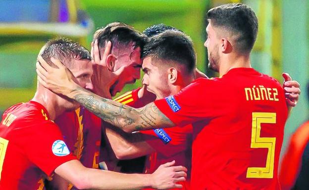 El Alavés luce en la selección sub'21